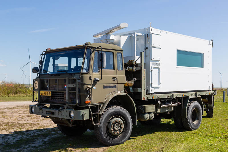 Radarwagen munitiebeproeving