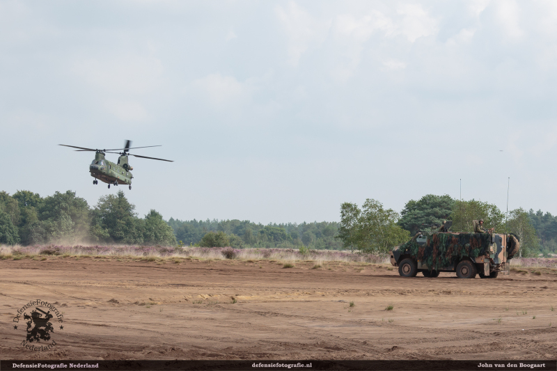 Aanvliegen Chinook