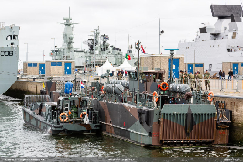 LCU en LCVP Landingsvaartuigen