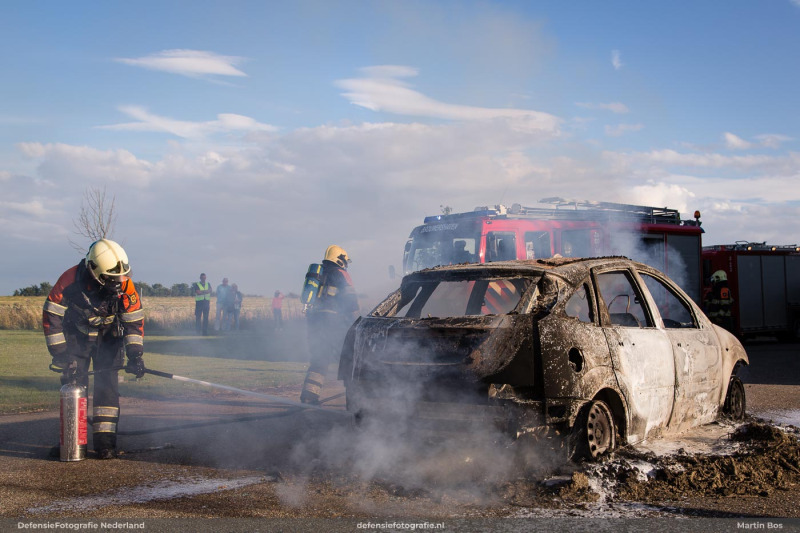 Gecombineerde oefening met brandweerkorpsen Schouwen-Duiveland