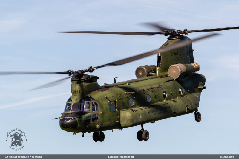 Chinook D-665 tijdens Falcon Autumn