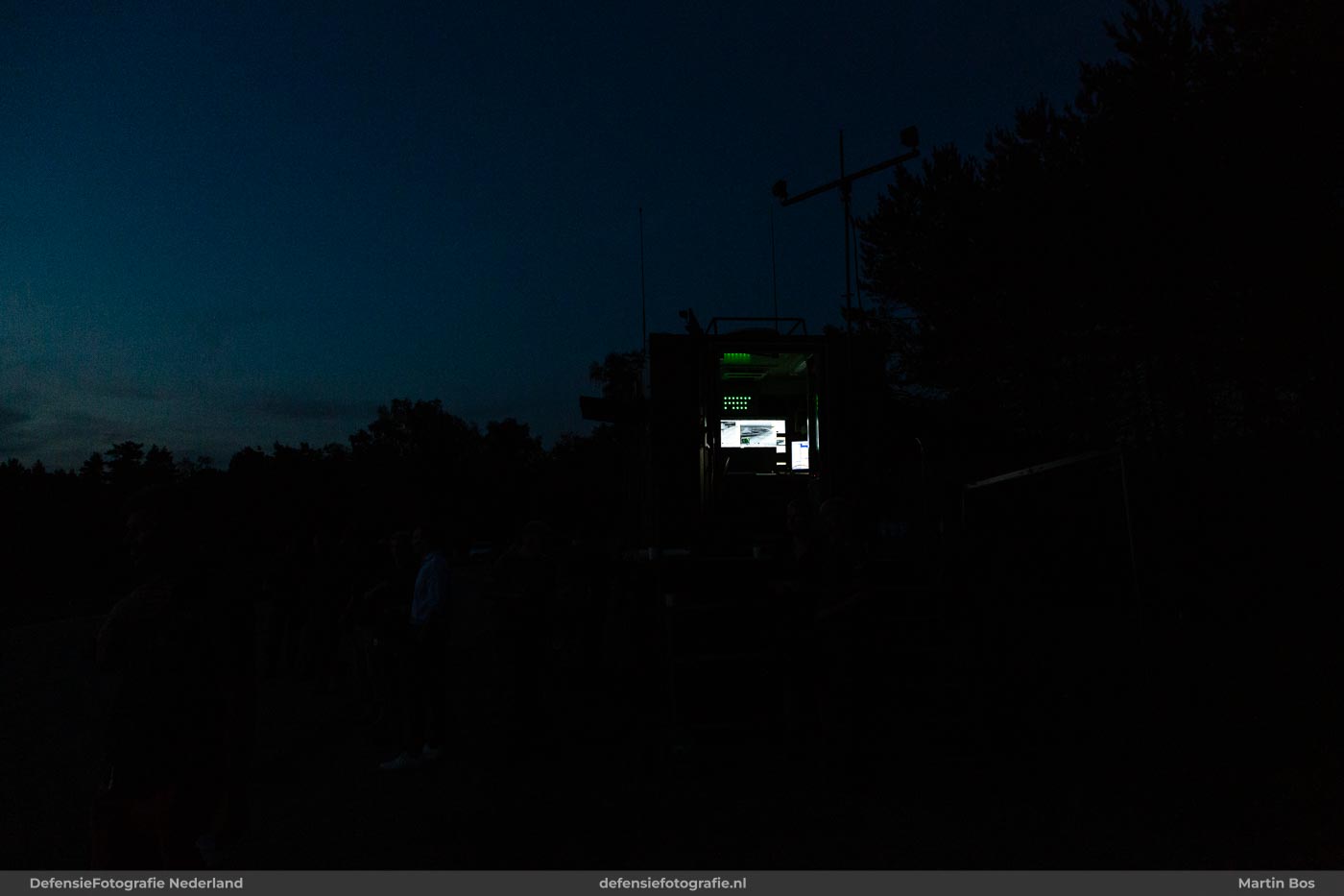 Sunset schieten CV90