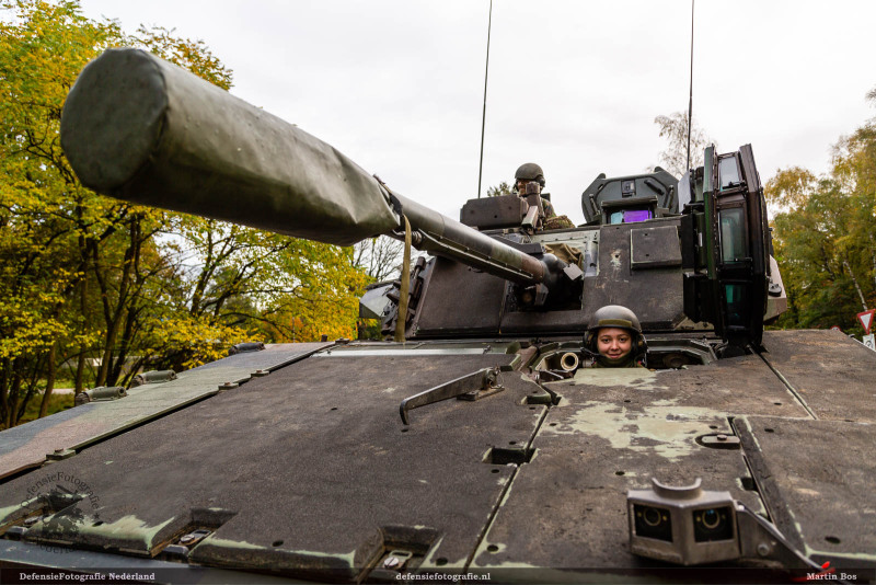 CV90 van 44 Painfbat klaar voor Zebra Sword