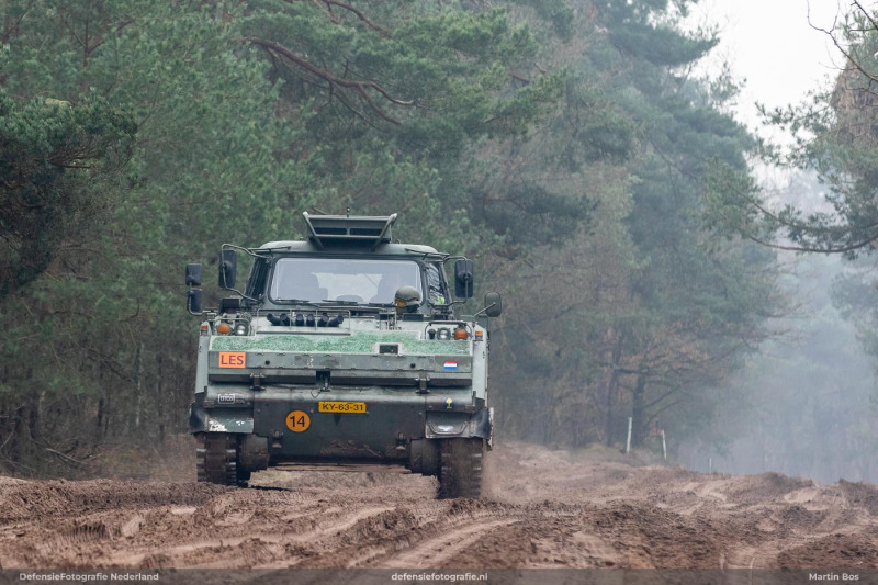 YPR-765 Les op de rondweg