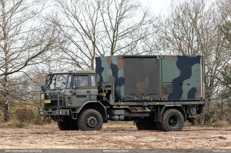 DAF YA-4442 op oefenterrein Oirschot