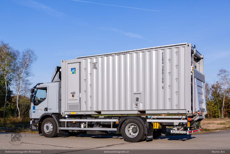 Volvo FE 320 met hybride energieinstallatie van Mosa Aggregaten