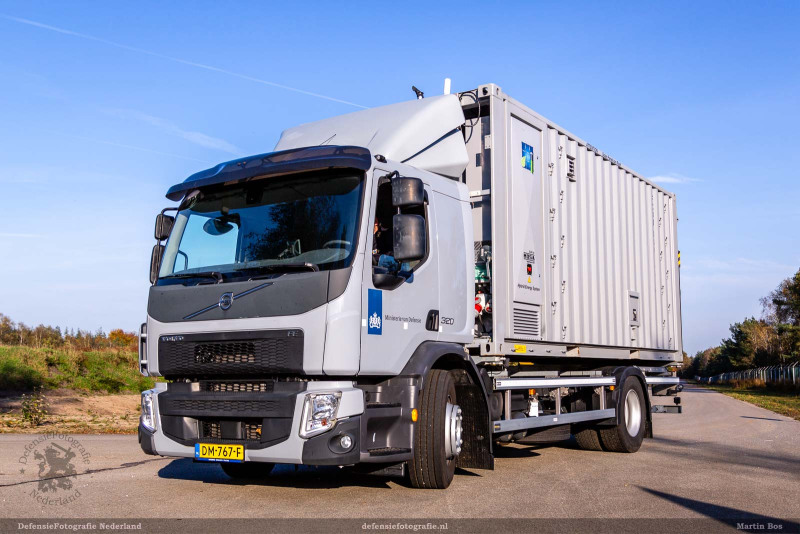 Volvo FE 320 met hybride energieinstallatie van Mosa Aggregaten