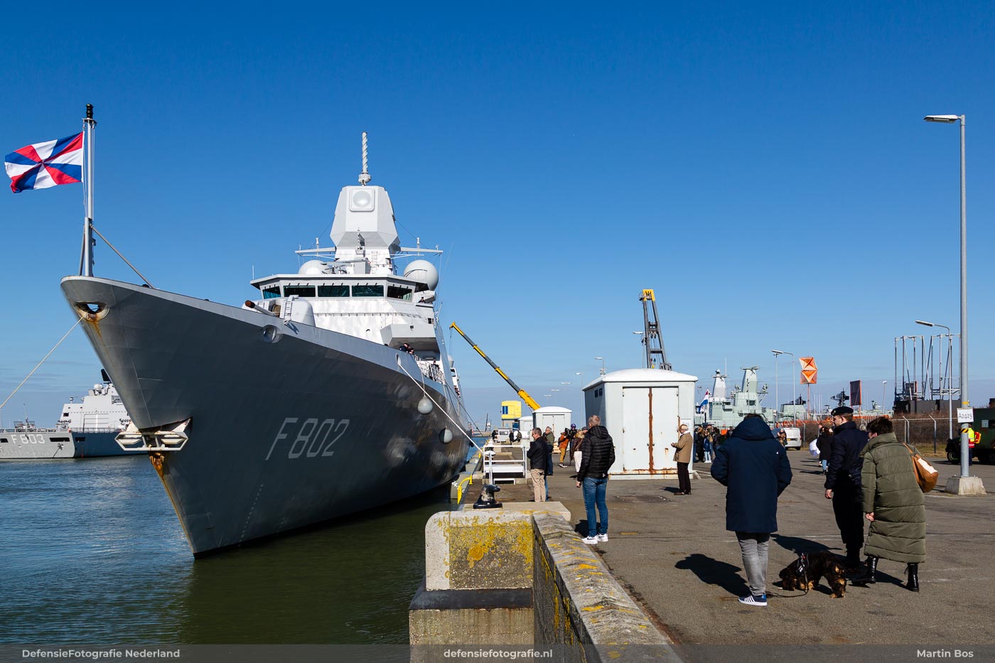 Afscheid nemen in Den Helder
