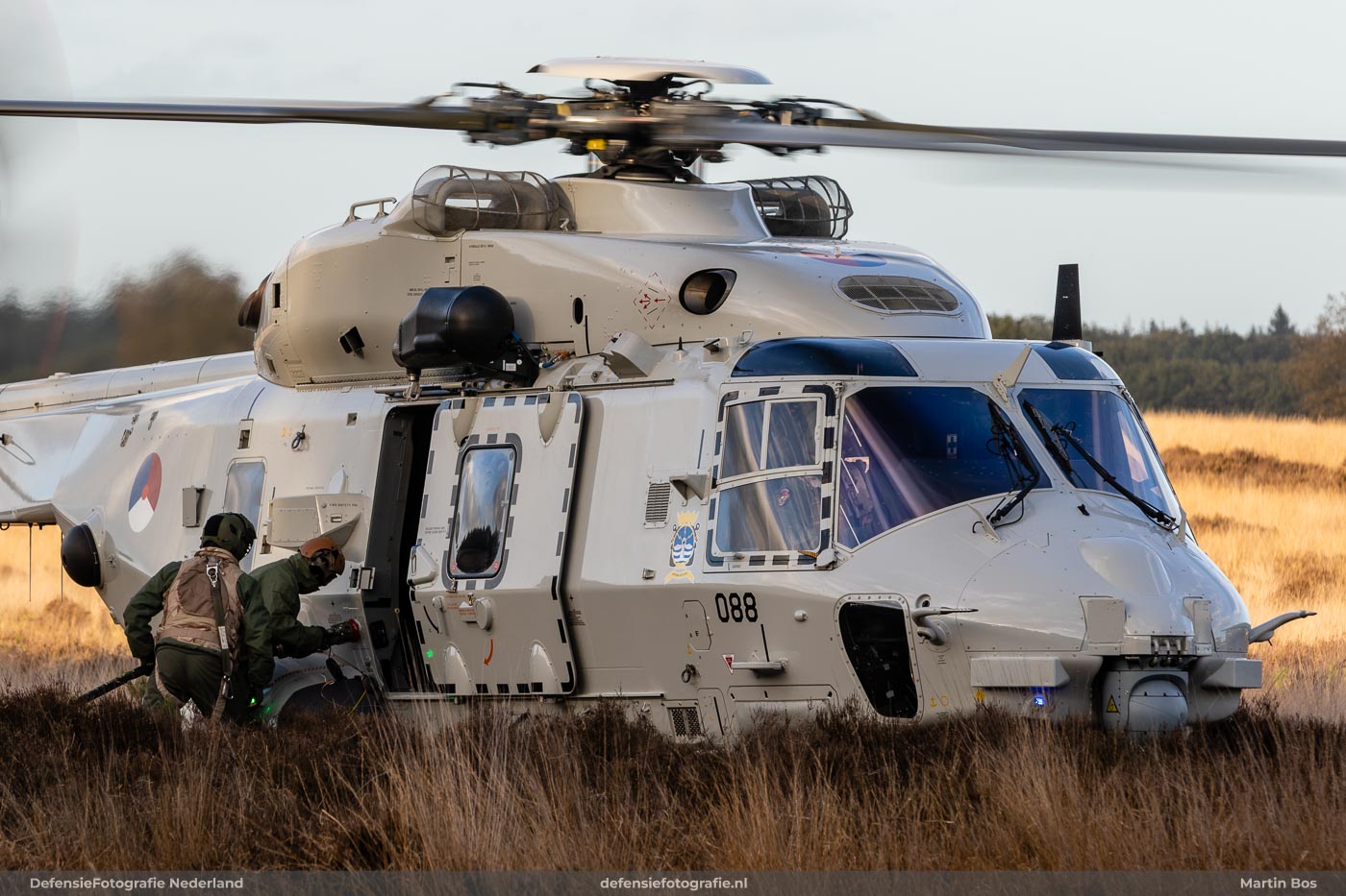 Onder druk tanken van de NH90