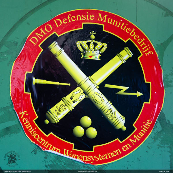 Sticker DMO Munitiebedrijf KCW&M
