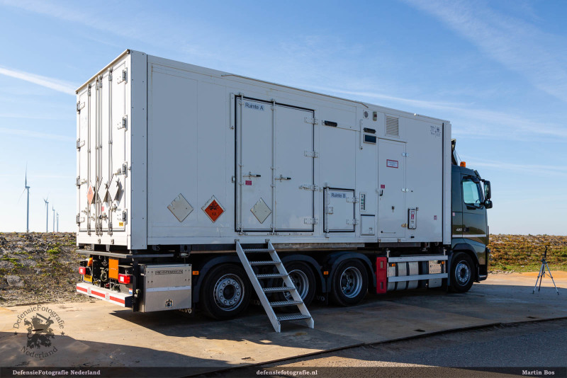 Thermo-wagen munitietransport