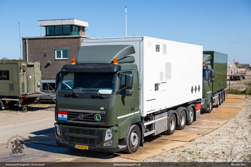 Thermo-wagen munitietransport