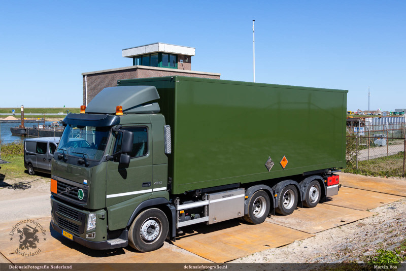Vrachtwagen munitietransport