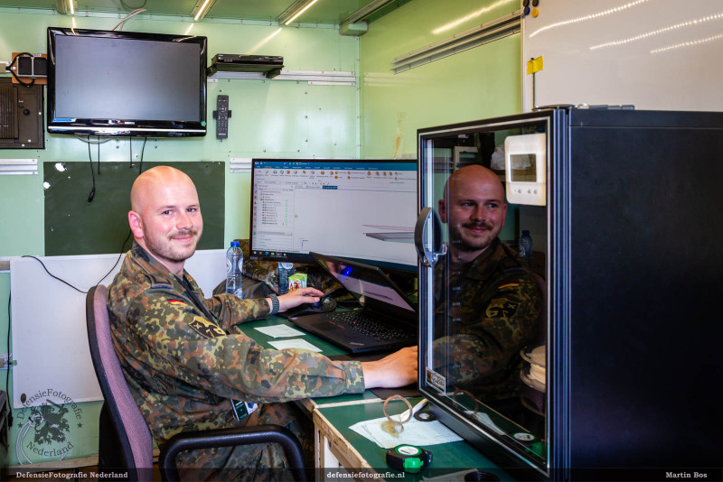 Werkstation en 3D-printer Bundeswehr Logistikkommando