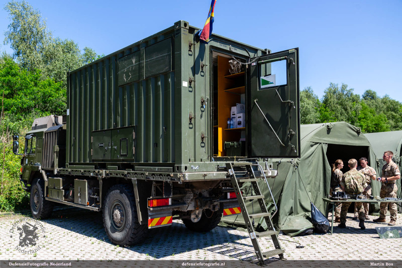 Britse mobiele BDR-werkplaats
