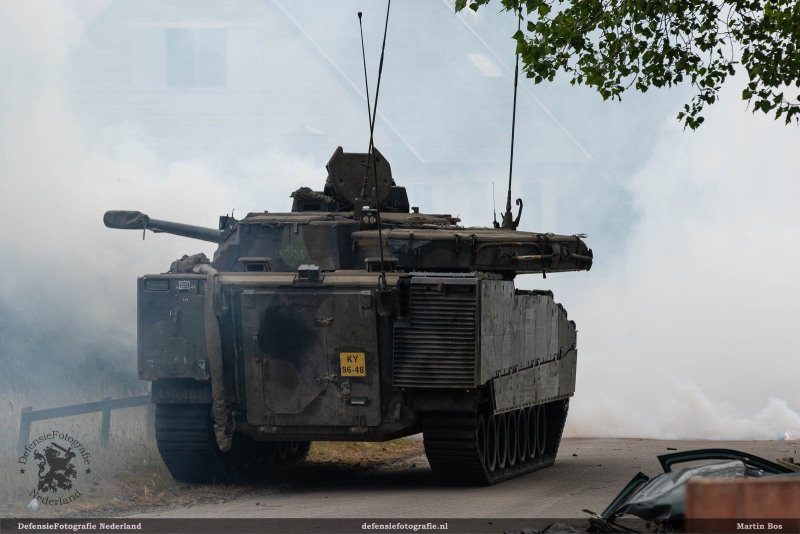 CV90 in de rook