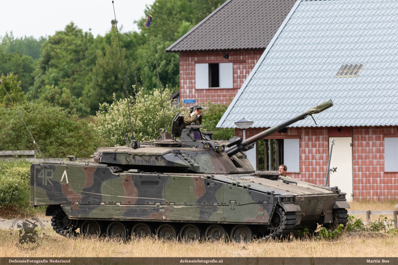 Raak! CV90 is getroffen en uitgeschakeld