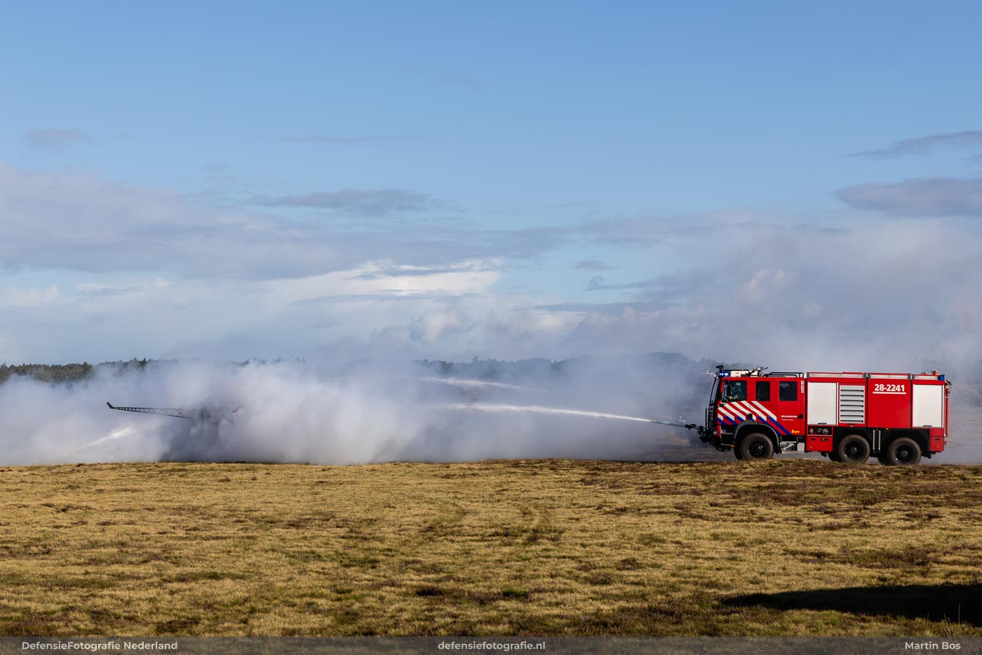 Brand blussen op Harskamp