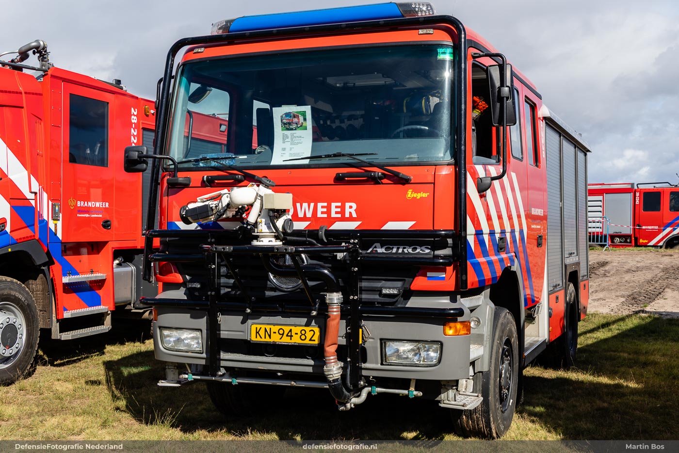 Reservevoertuig brandweer ISK Harskamp