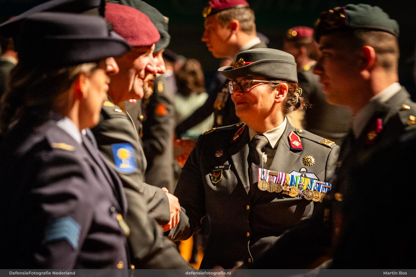 Uitreiking Herinneringsmedaille Internationale Missies