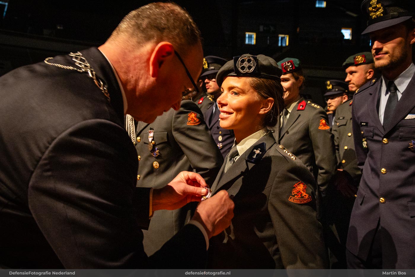 Uitreiking Herinneringsmedaille Internationale Missies