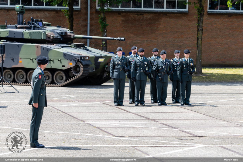 Paradecommandant en Standaartwacht