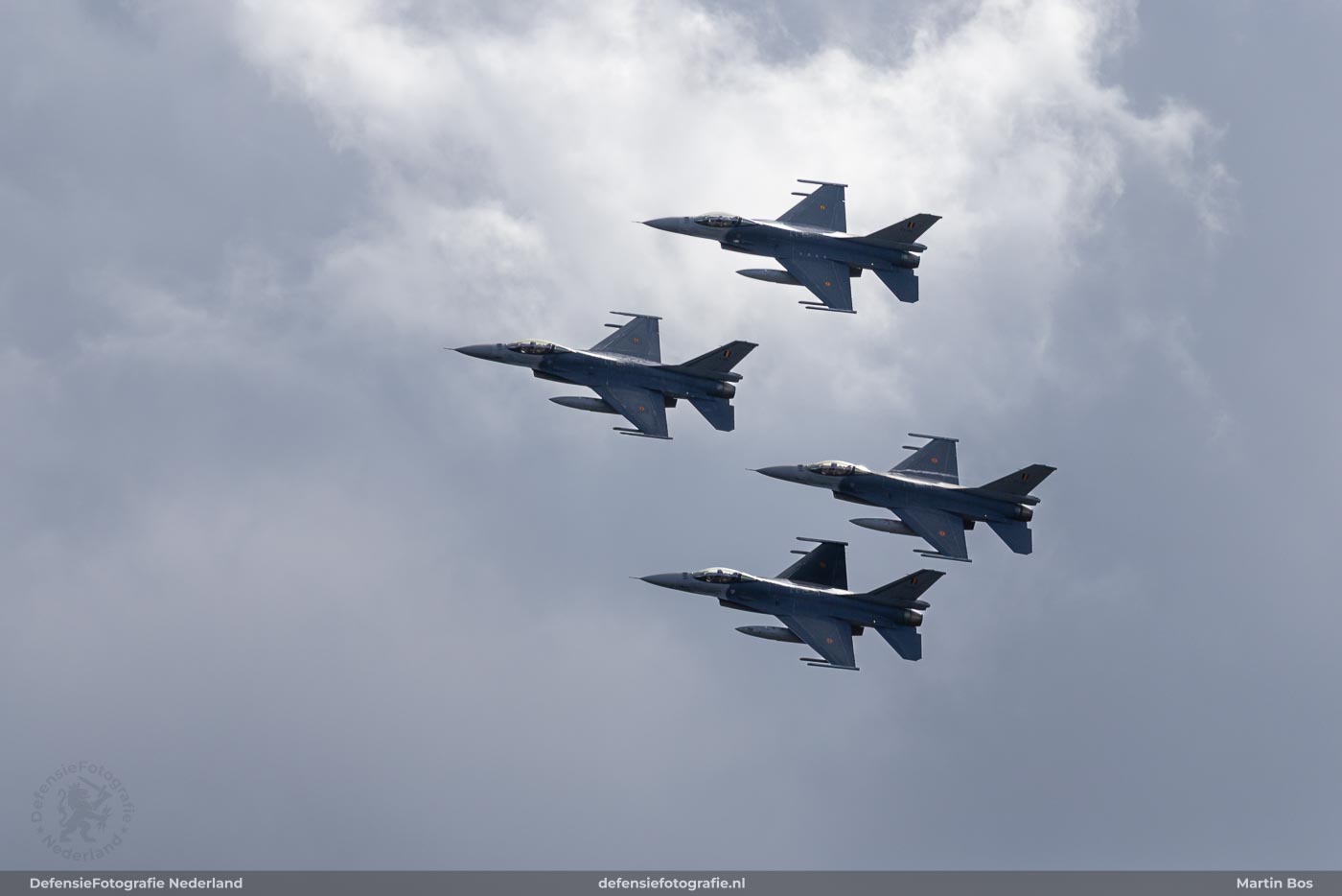 Belgische F-16's van de ThunderTigers