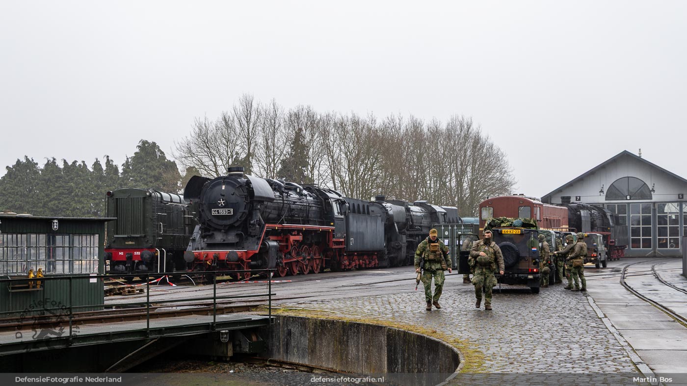 Aankomst kwartiermakers