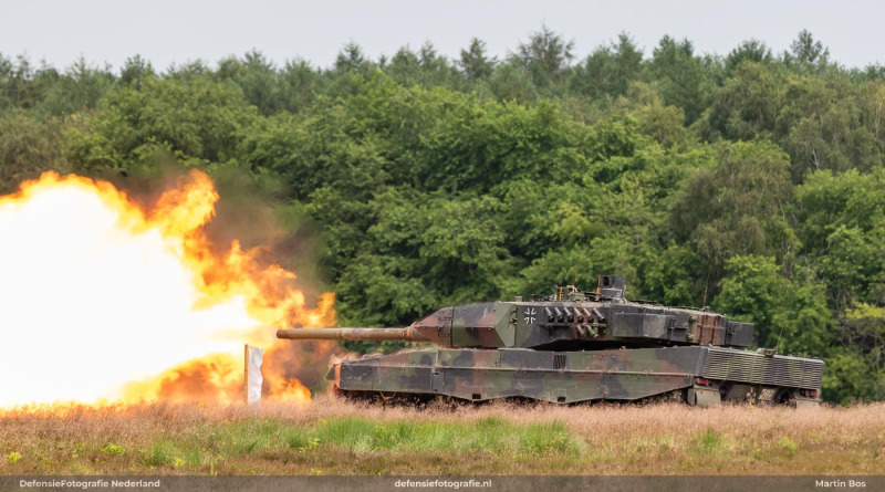 Schietdemonstratie Leopard 2