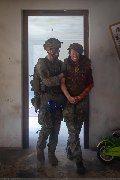 Eindoefening medics bij DGOTC