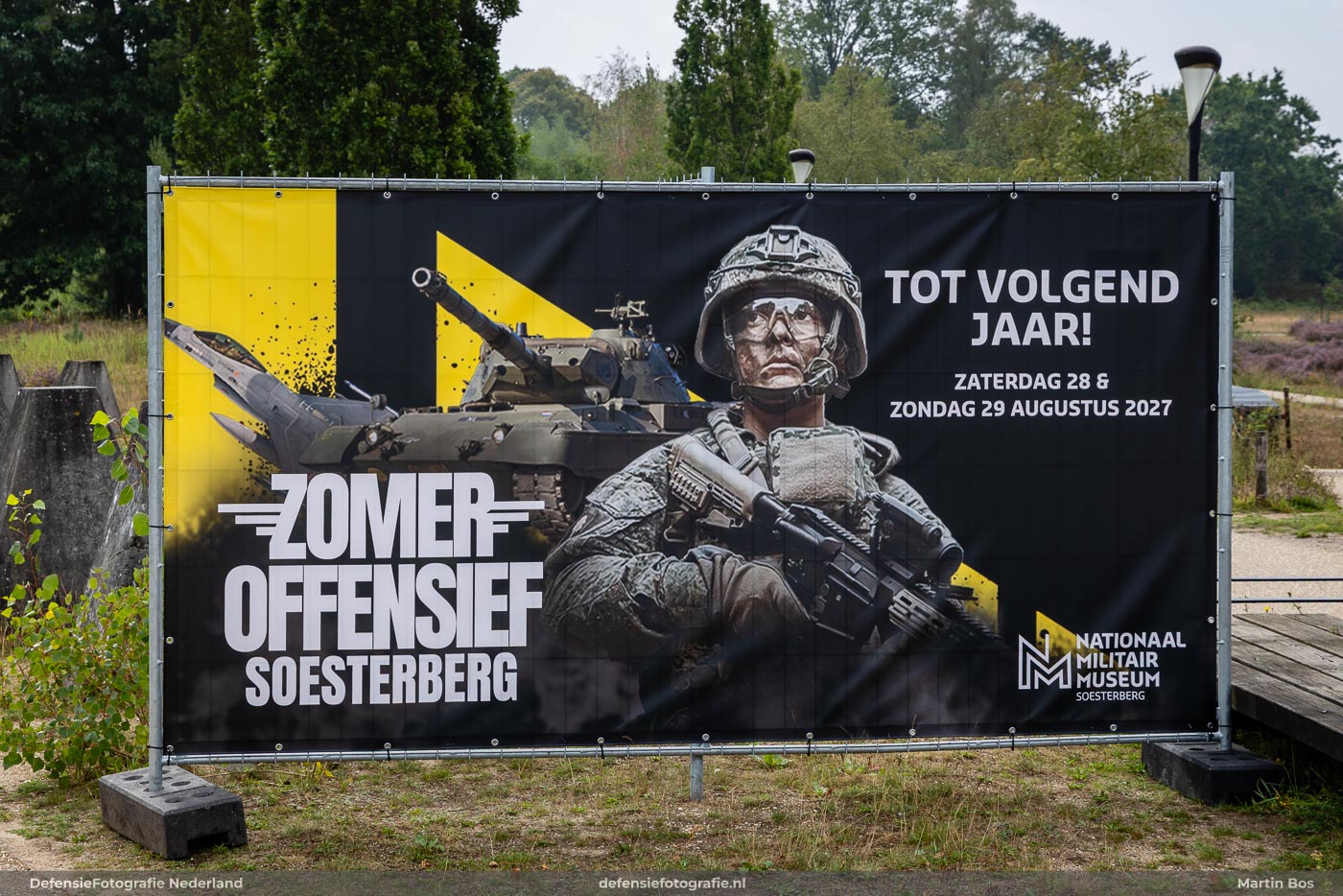 Spandoek volgens jaar Zomeroffensief