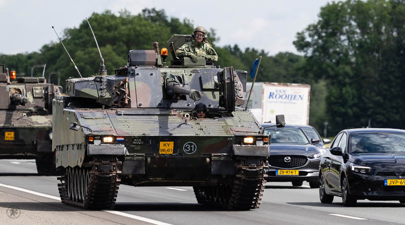 Vertrek oefening Fighter Lion