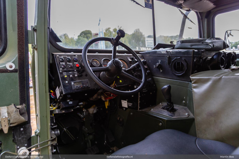 Chauffeursplaats in de Bv 206