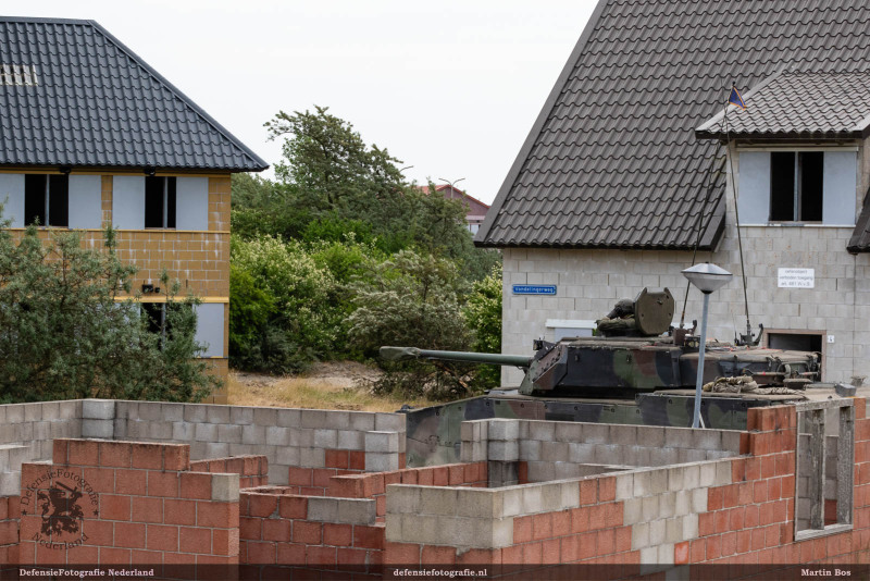 CV90 bij oefening Urban Phoenix in Marnewaard