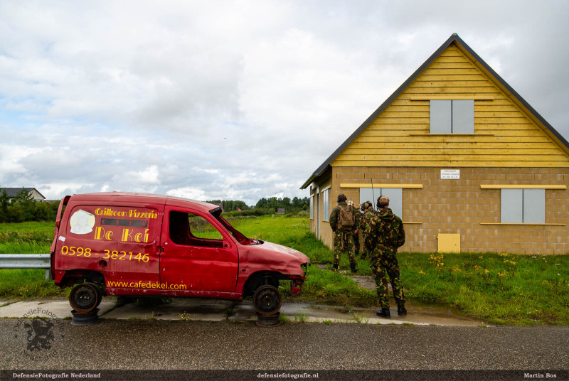 Autowrak in Marnehuizen