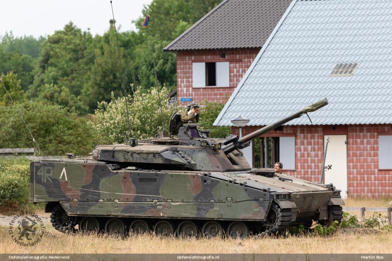 Raak! CV90 is getroffen en uitgeschakeld