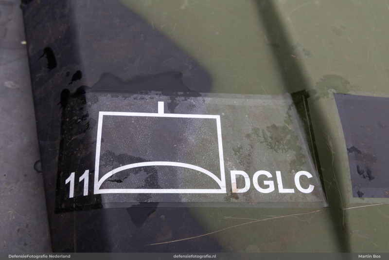 Militair teken 11 Luchtverdedigingsbatterij van het DGLC