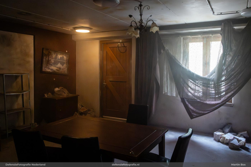 Kamers met oorlogsschade