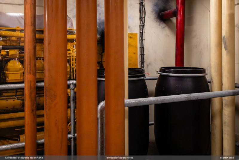 Aan boord - Machinekamer