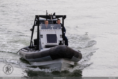 RHIB-patrouille vanaf Zr. Ms. Hydra