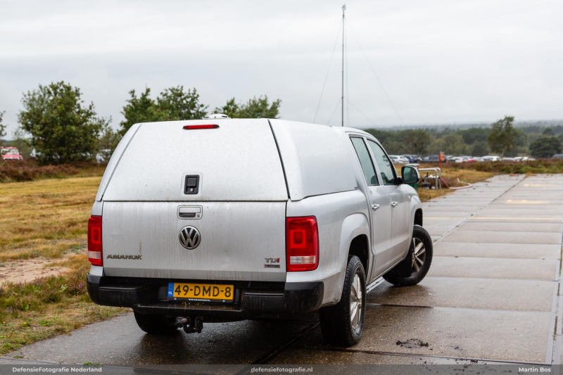 VW Amarok in zilverkleur