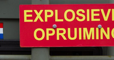 Bord: Explosieven Opruiming