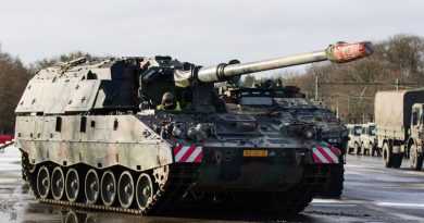Klaar voor transport, de PzH2000