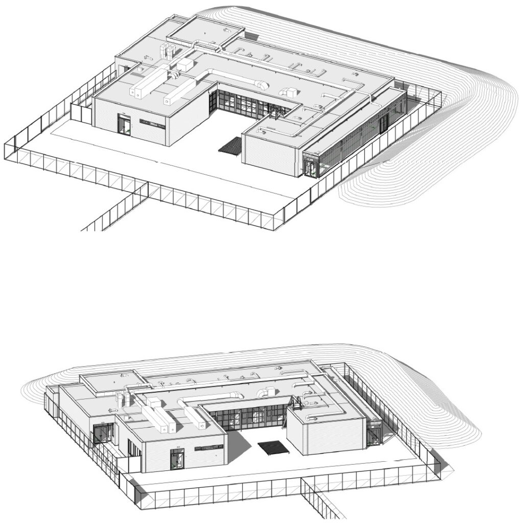 Tekening werkplaats