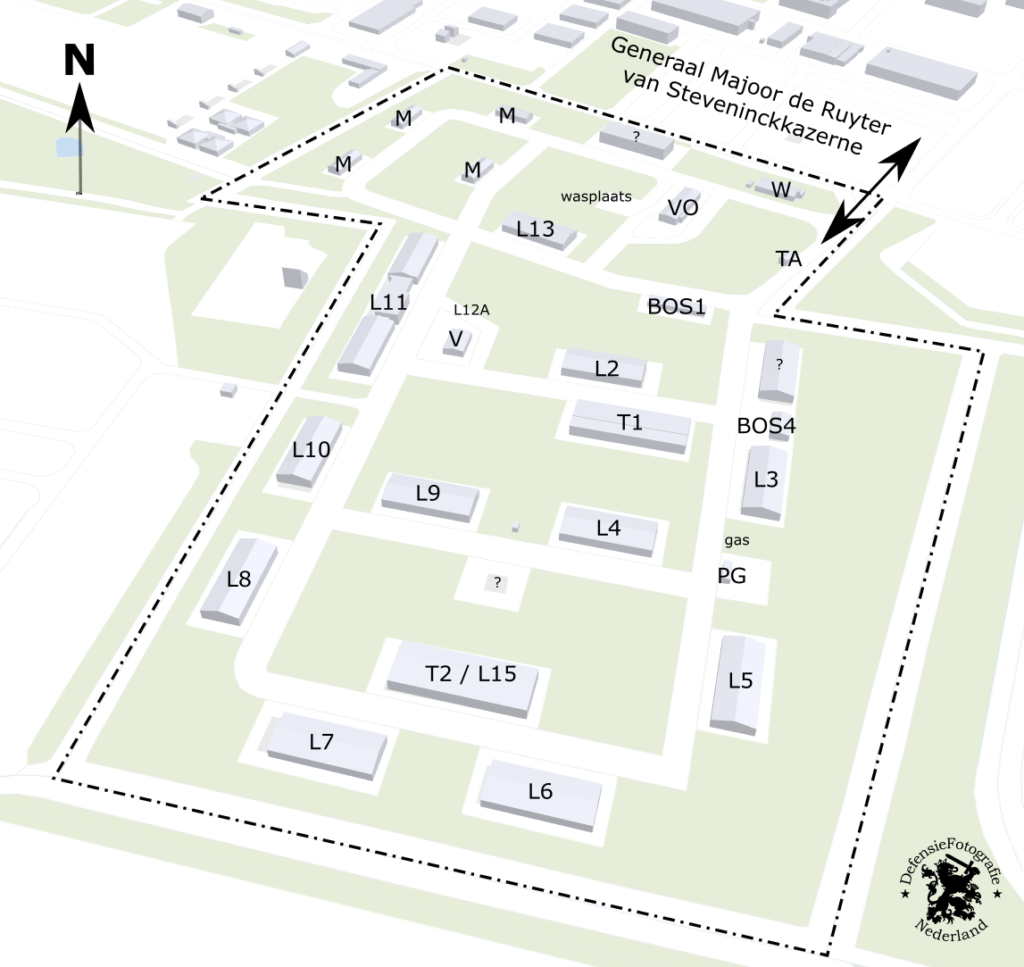 Plattegrond MOB-complex Oirschot