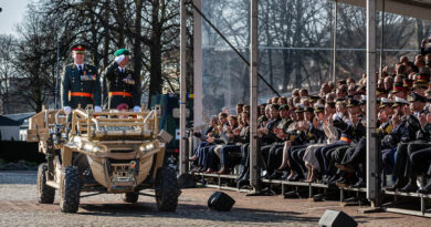 Ltgen Swillens, de nieuwe C-LAS tijdens de ceremonie