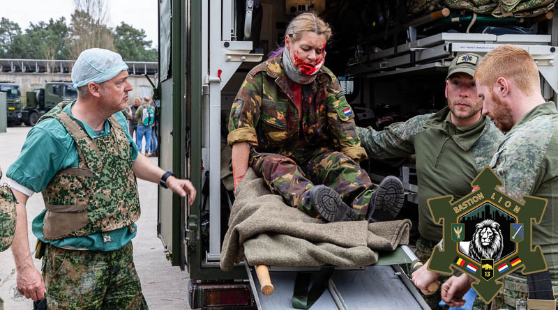 Bastion Lion: medische zorg in het veldhospitaal - DefensieFotografie