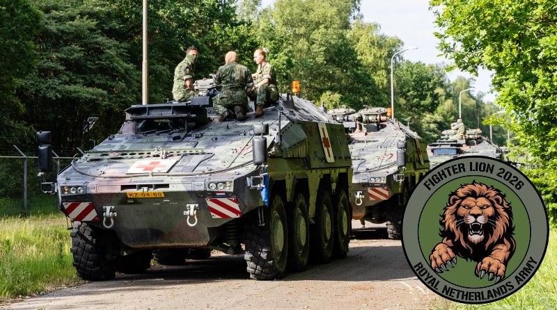 Fighter Lion: klaar voor vertrek